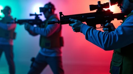 laser game